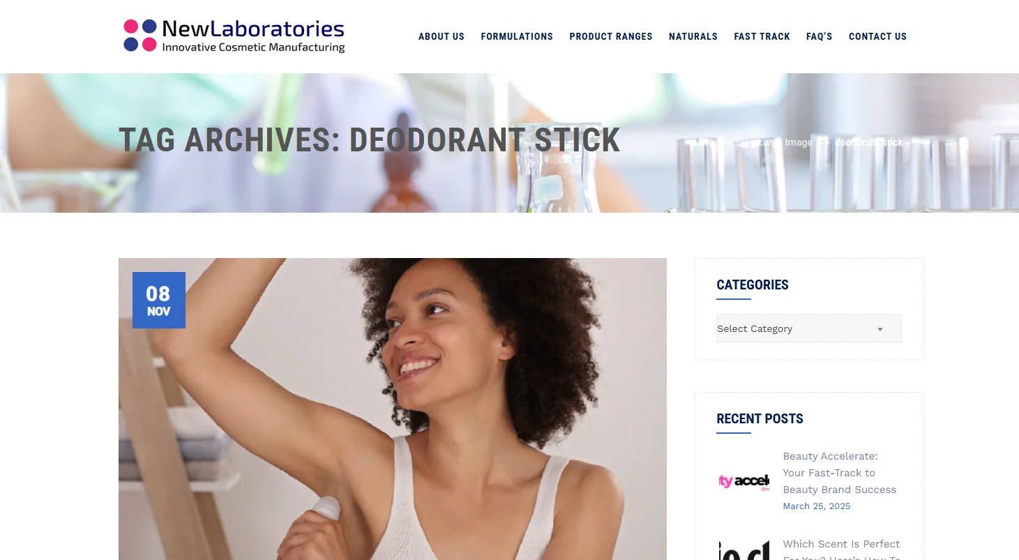 Best Private Label Deodorant Manufacturers in Australia